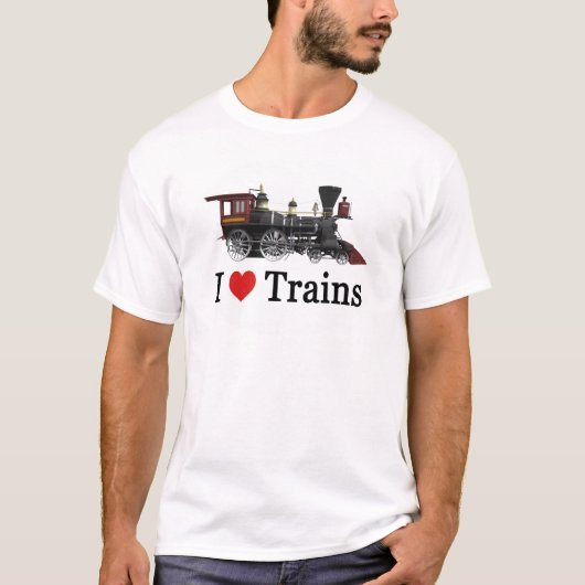 電車が大好き Tシャツ (正面)