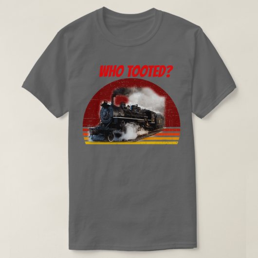 電車が好きな人のための列車3 Tシャツ (デザイン正面)