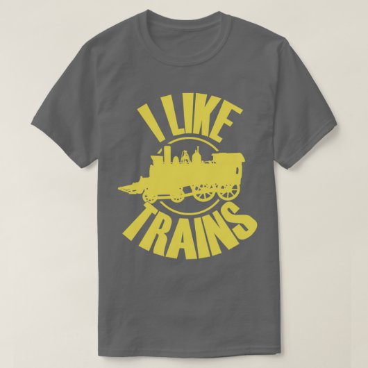 電車が好き3 Tシャツ (デザイン正面)