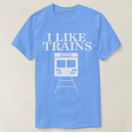 電車が好き6 Tシャツ (デザイン正面)