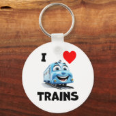 電車が好き キーホルダー (裏面)