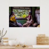 電車でチャット ポスター (キッチン)