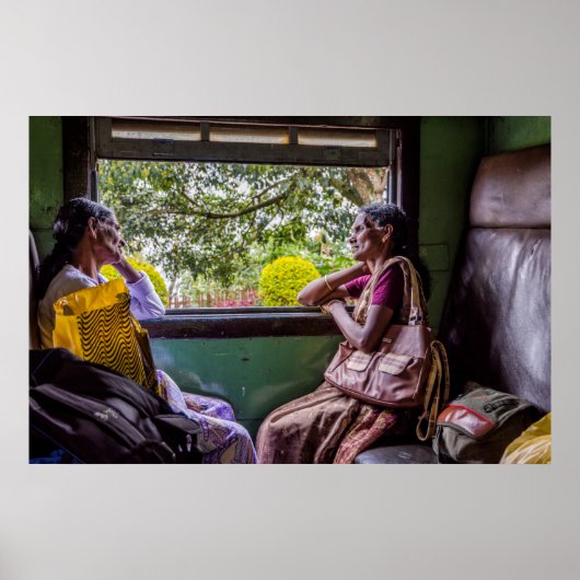 電車でチャット ポスター (正面)