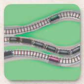 電車で旅行する コースター (正面)