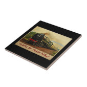 電車で旅行する タイル (側面)