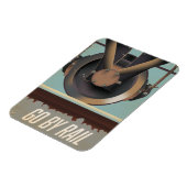 電車で行く マグネット (左側)