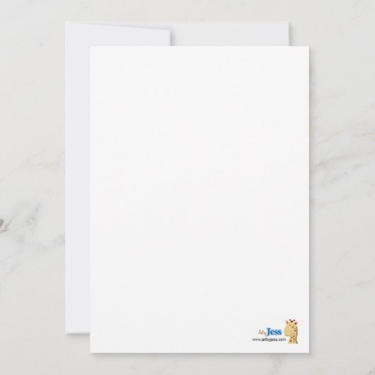 電車と飛行機5x7かわいい男の子ベビーシャワー招待 招待状 (裏面)