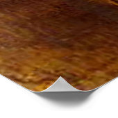 電車の中で悲しい若者 ポスター (角)