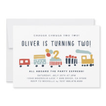 電車の招待状・ Chugga Chugga 2 ・ 2歳