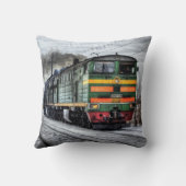 電車の枕 クッション (裏面)