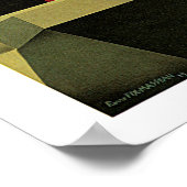 電車の正確なヴィンテージ旅行ポスター ポスター (角)