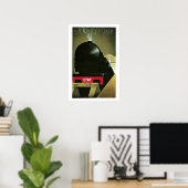 電車の正確なヴィンテージ旅行ポスター ポスター (ホームオフィス)