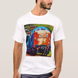 電車の絵 - 電車好きへのギフト Tシャツ