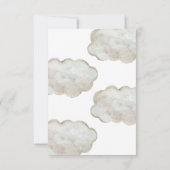 電車の誕生日招待状 男の子 招待状 (裏面)