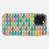 電車チケットモンタージュiPhone / iPadケース iPhoneケース (裏面横)