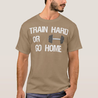 電車懸命フィットネスジム Tシャツ