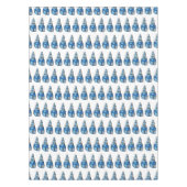 電車漫画イラストレーション テーブルクロス (正面)