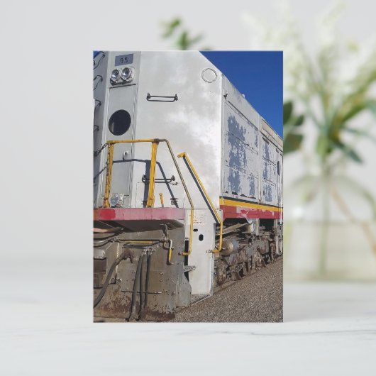 電車1号車 案内状 (スタンド正面)