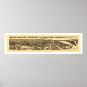 電鉄路図1894 ポスター (正面)