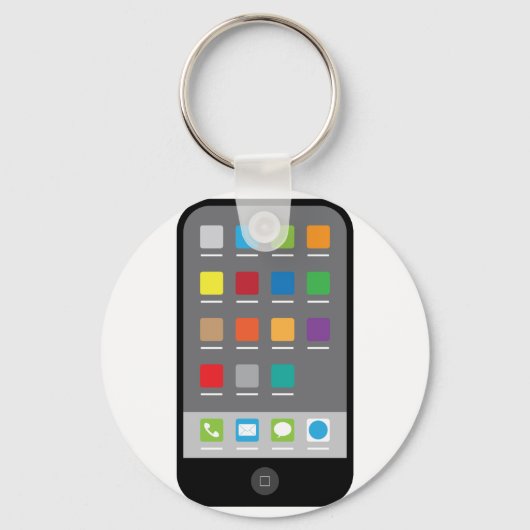 電頭が切れる話 キーホルダー (正面)