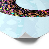 電飾タコのポスター/プリント ポスター (角)