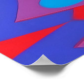 電飾タコ – Ken Gage Art ポスター (角)