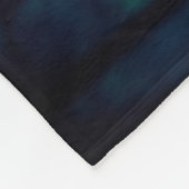 電鮮やか気な色合いの夢のような狐 フリースブランケット (角)