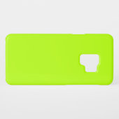 電鮮やか気ライムグリーン準備完カスタマイズ了 Case-Mate SAMSUNG GALAXYケース (裏面(横))