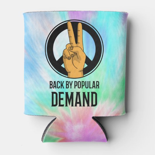 需要に応じて人気がある戻る | ピースサイン飲料 缶クーラー (正面)