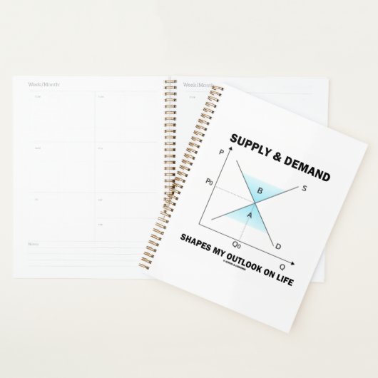 需要の供給は私の人生感覚を形作るユーモア プランナー手帳 (ディスプレー)