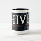 震えの大きい覆いのマグ マグカップ (中央)