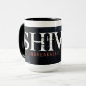 震えの大きい覆いのマグ マグカップ (正面左)