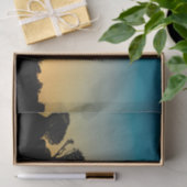 震えの木の森林日没のティッシュペーパー 薄葉紙 (ギフト)