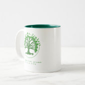 震える私ティンバー ツートーンマグカップ (正面左)