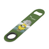 震える雨の日ペンギンThunder_Cove スピード栓抜き (正面アングル)