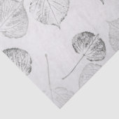 震える《植物》アスペンの葉パターンの大活字 薄葉紙 (詳細)