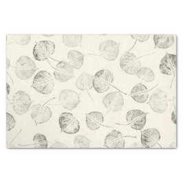 震える《植物》アスペンの葉パターンの大活字 薄葉紙