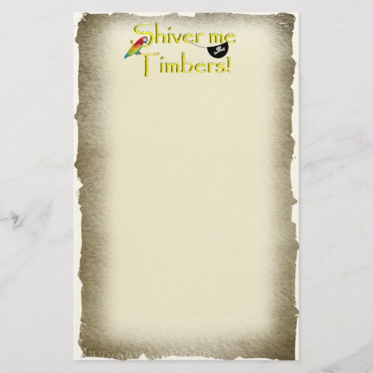 震え出す！ 便箋 (正面)