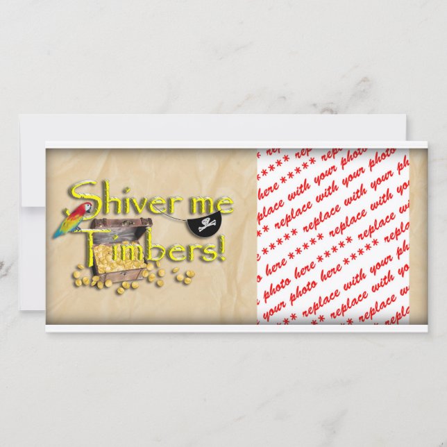 震え出す！海賊胸付き文字 (正面)