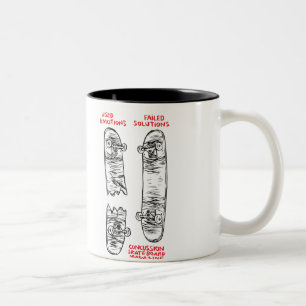 震動のコーヒー・マグ ツートーンマグカップ