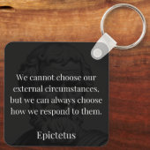 震源地の知恵:反応を通じて力を強化 キーホルダー (裏面)