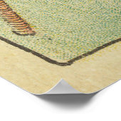 震災を経験したゴルファー ポスター (角)