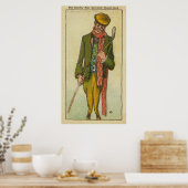 震災を経験したゴルファー ポスター (キッチン)