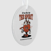 霊の実 – 霊によって生きる オーナメント (正面)