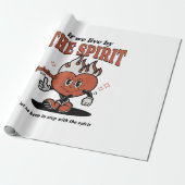 霊の実 – 霊によって生きる ラッピングペーパー (アンロールド)