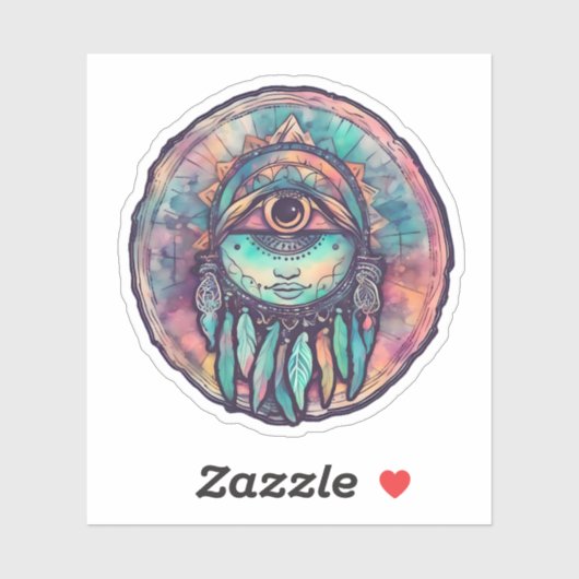 霊の幻 シール (シート)