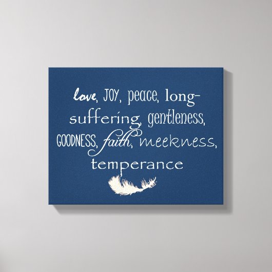 霊の果実 キャンバスプリント (正面)