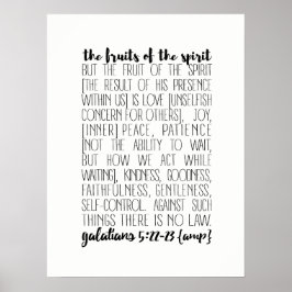 霊の果実 ポスター