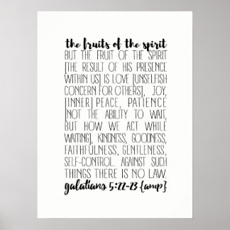 霊の果実 ポスター