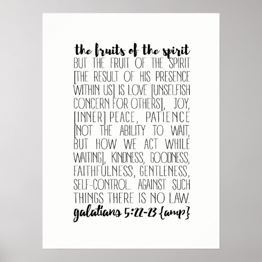 霊の果実 ポスター (正面)